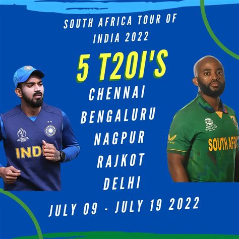south africa tour of india 2022 schedule